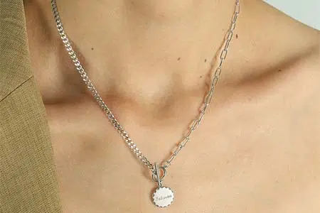 Custom Stainless Steel Jewelry Manufacturer in China 2 316L Stainless Steel Necklace