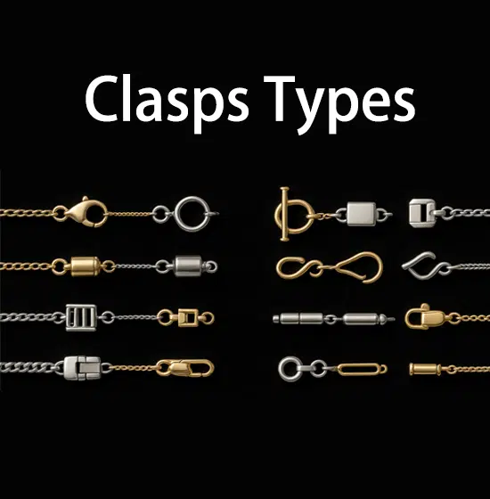 Types de fermoirs
