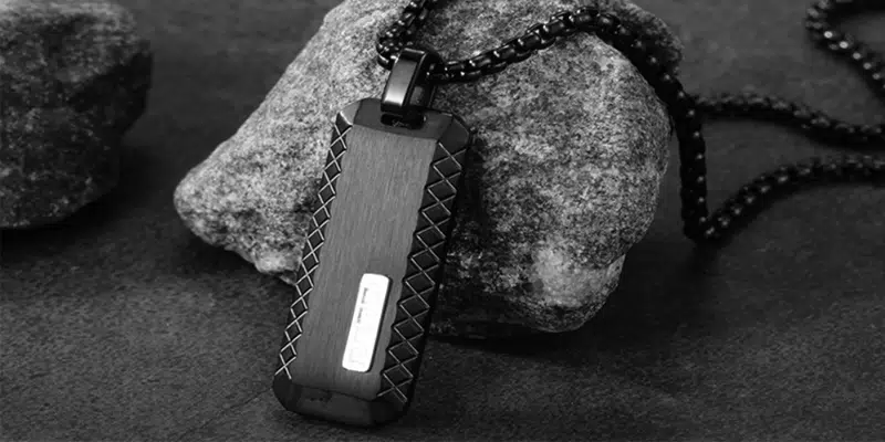 Collier en acier inoxydable pour hommes Usine en Chine