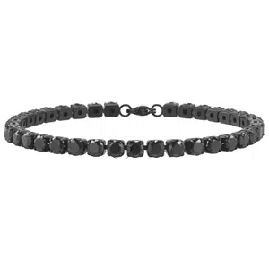 Fabricante de pulseras de acero inoxidable personalizadas para marcas en todo el mundo para hombres 6 Pulsera de tenis de acero inoxidable para hombre