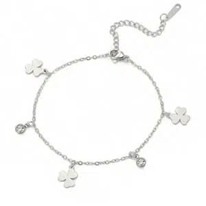 Custom Stainless Steel Bracelet Manufacturer for Brands Worldwide 3 stainless steel clover bracelet