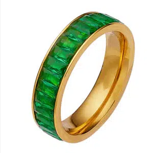 OOTB Your Trusted Stainless Steel Rings Manufacturers in China 6 stainless steel emerald ring