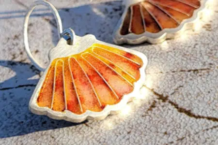 Champlevé enamel jewelry