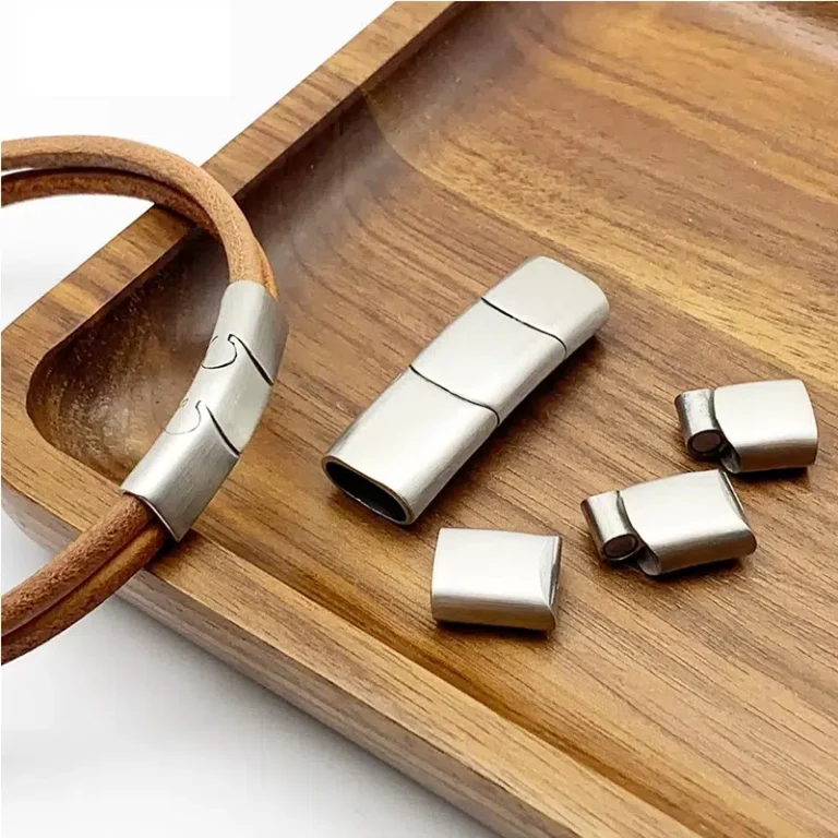 6 Popular Leather Bracelet Clasp Types 3 Leather Bracelet Clasp Types