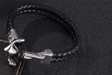 4 Basic and 9 Fashionable Leather Bracelet Designs and Types 9 Nautical Styles leather bracelet