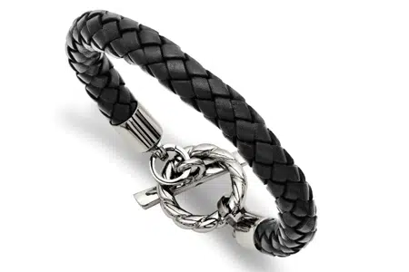6 Popular Leather Bracelet Clasp Types 3 Toggle Clasps leather bracelet
