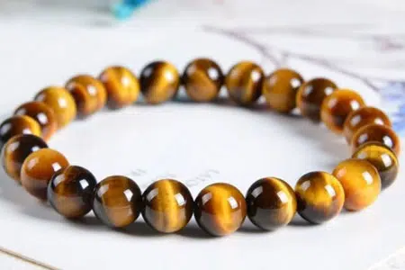 Pulsera de cuentas de ojo de tigre