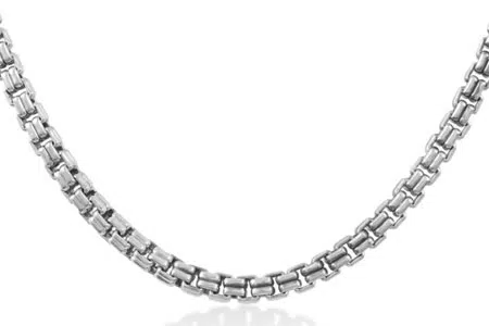 Двойная цепочка в виде коробки