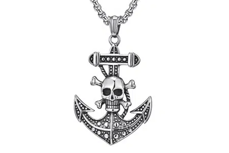 The Ultimate Guide to Men Necklaces with Meaning 3 Skull Pendant