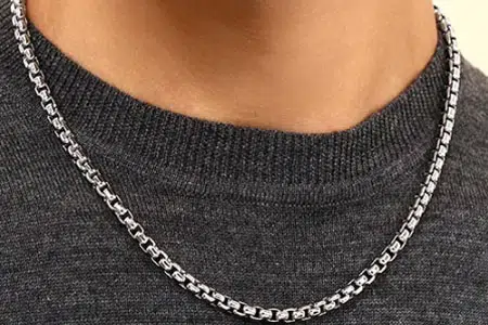 Стандартная цепочка в виде коробки