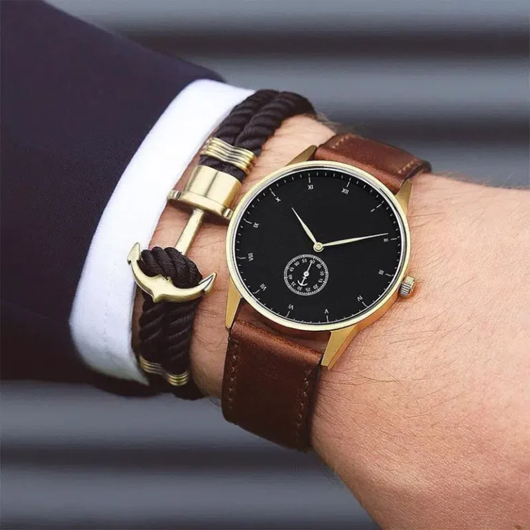 comment porter un bracelet avec une montre