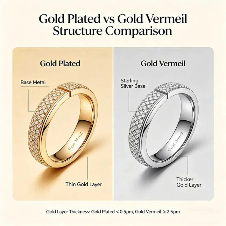 Gold Plated vs Gold Vermeil