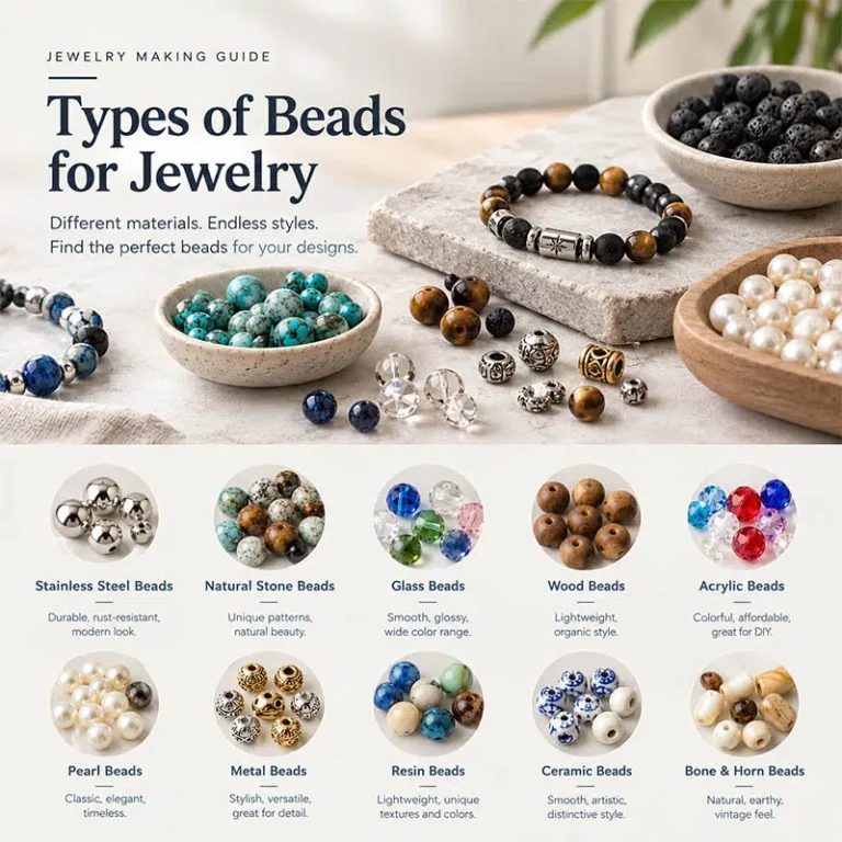 Different Types of Beads for Jewelry: Materials, Uses, and How to Choose 1 Different Types of Beads for jewelry